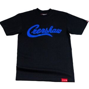 CRENSHAW LIMITED EDITION TEE/T-SHIRT - BLACK/ROYAL | UNISEX | NEW!!✔️💙
